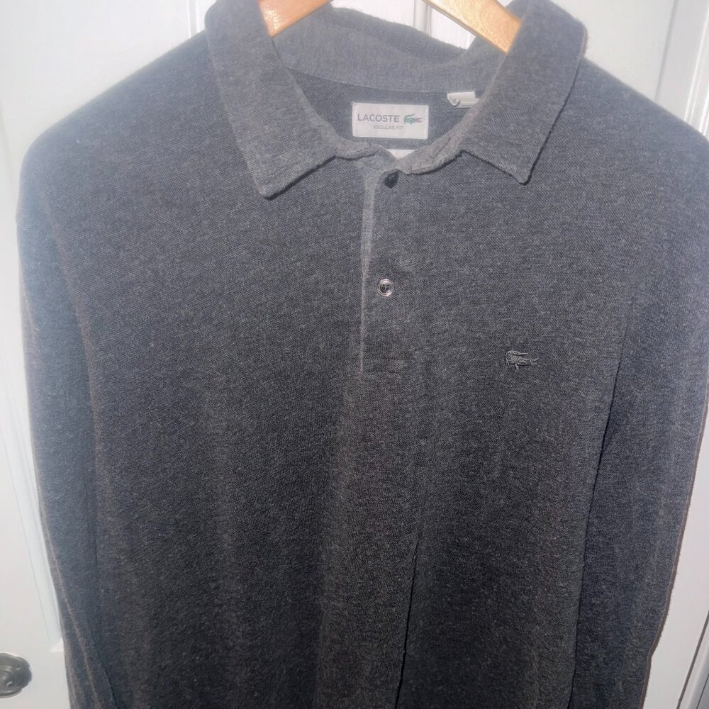 Men's Lacoste Long Sleeves Polo